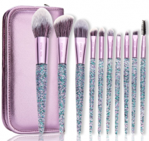 Purple Makeup Brushes