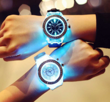 Led Flash Luminous Watch