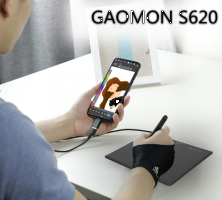 GAOMON Battery-Free Drawing Tablet