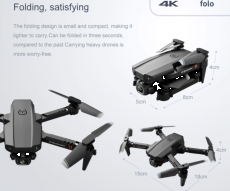 2022 XT6 4K 1080P HD Mini Drone