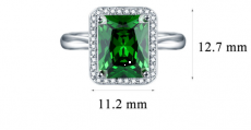 DOUBLE-R Created Emerald Gemstone